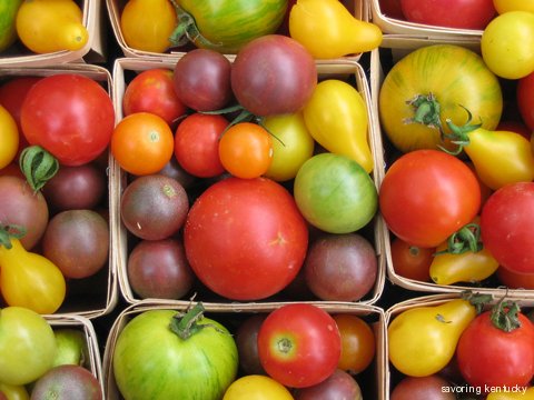 Exquisite Hazelfield Farm Tomatoes, Kentucky