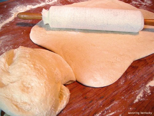 Yeast dough, ready for shaping