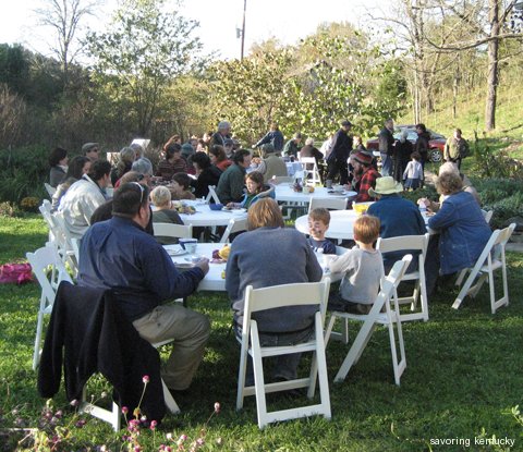 Civilized and Cultivated and Wild: Outdoor dining