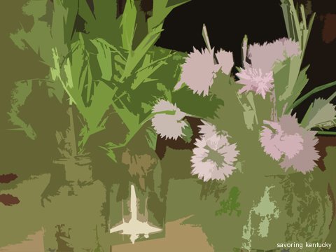 Herbs of Spring, the watercolor version
