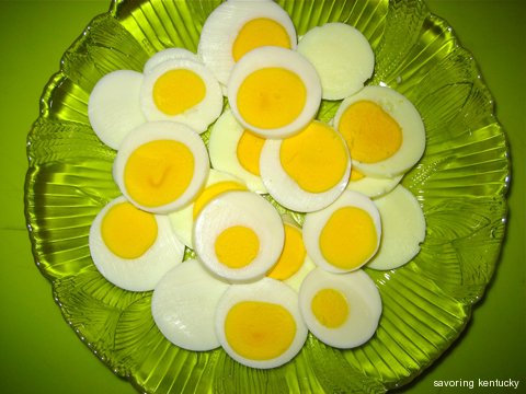 Sliced Boiled Eggs