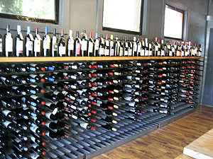 W&M Market wine side interior