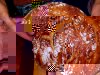 Steve holds his bread