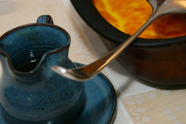 Sweet sorghum syrup and spoonbread, southern wonders