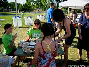 Good Foods Market co-hosts Veggin' Out At the Pool, 2012