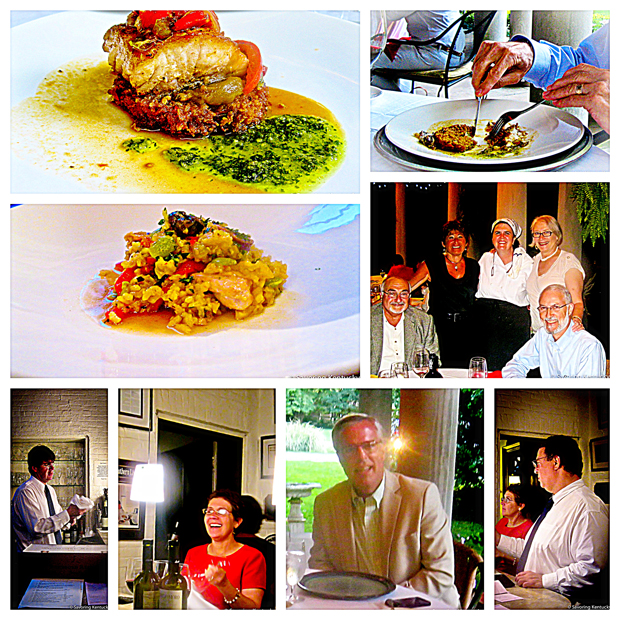 Holly Hill Inn's "Summer in Madrid" dinner, August 2012. Midway, Kentucky