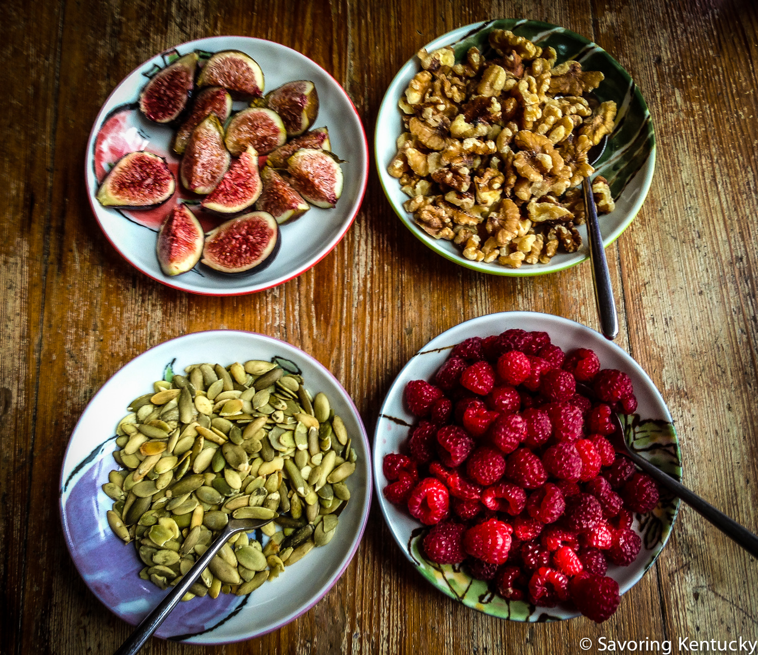 A small feast with friends