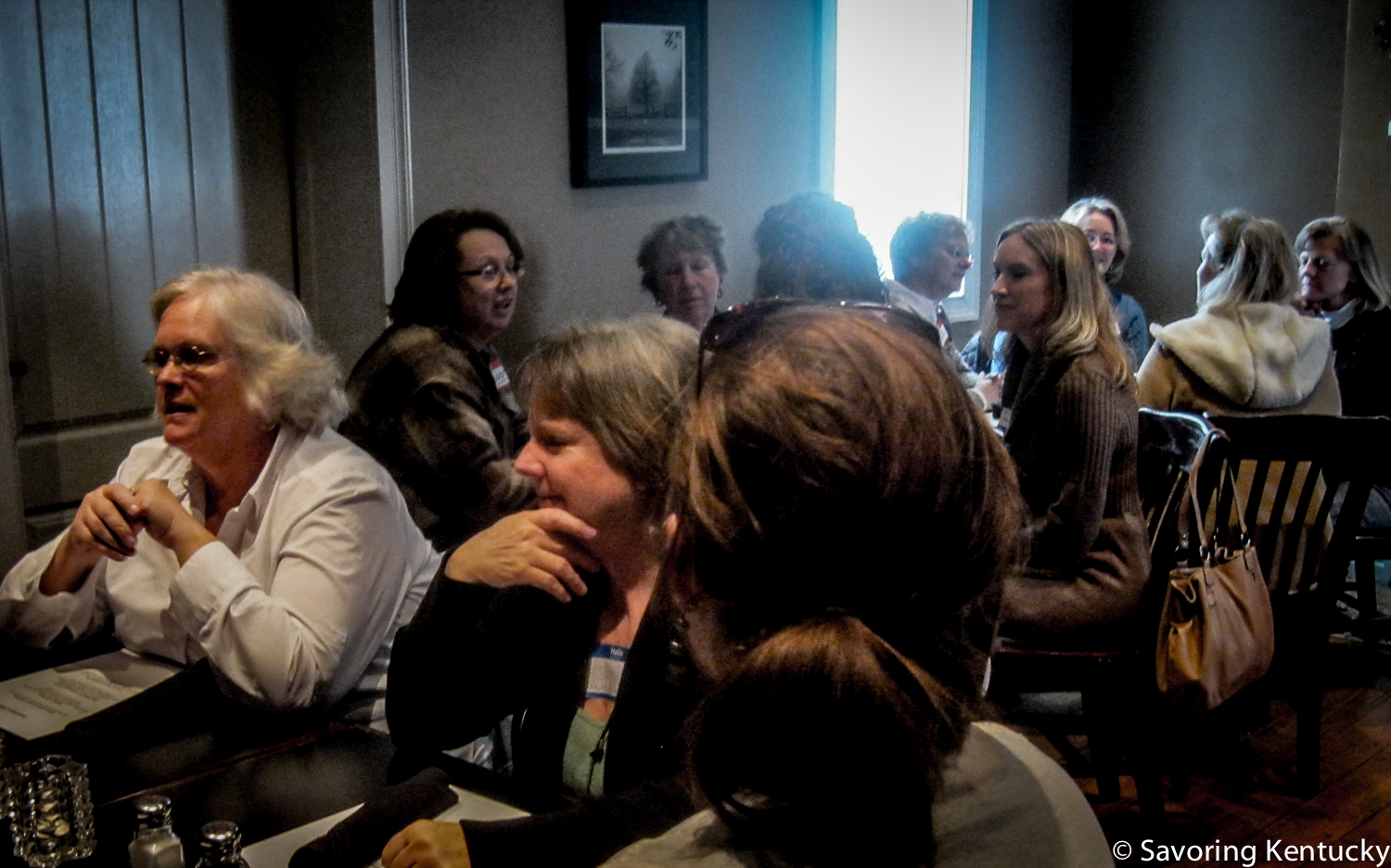At every table, women met and talked about food, drink, health, wellness, and business.