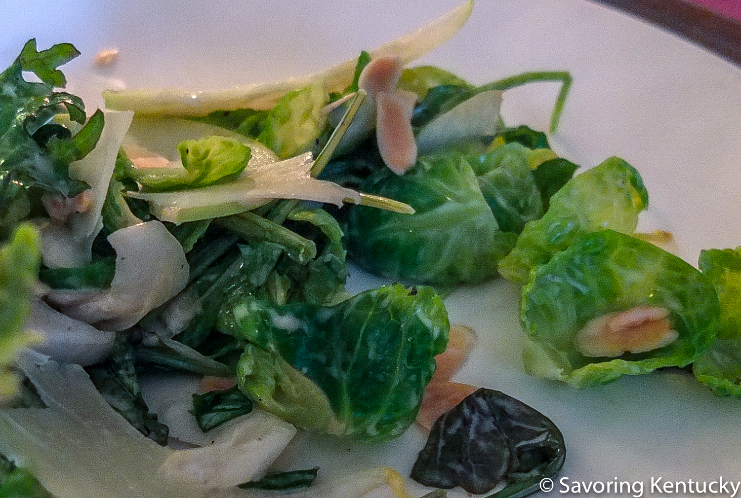 Bistro Meal salad at Holly Hill Inn, October, 2015.
