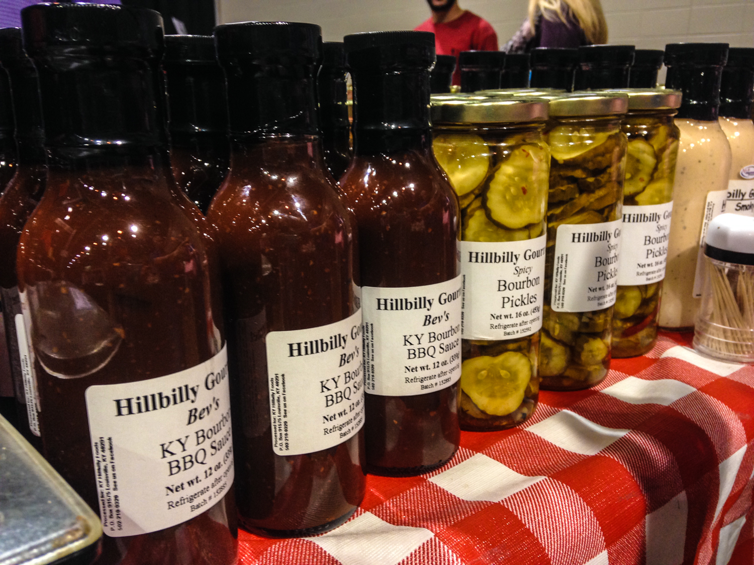 Hillbilly Gourmet sauces, produced by Hillbilly Pantry