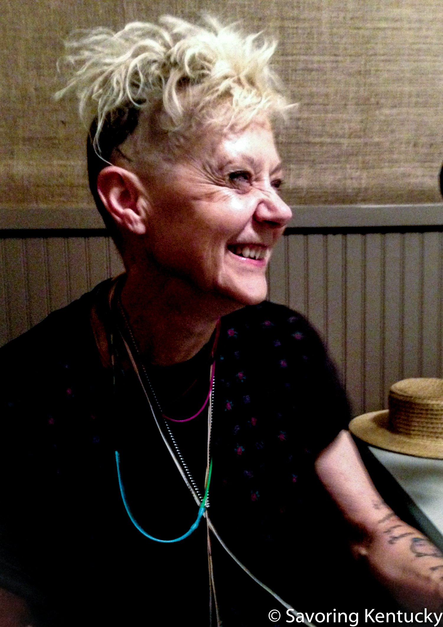 Pat Gerhard, born in Pittsburgh, came as a junior to the University of Kentucky, studying art. Thank goodness she stayed! Now she hosts the community daily at Third Street Stuff & Coffee, named " The Best Coffee Shop in Kentucky " by Business Insider and TripAdvisor's FlipKey , and winner, numerous times, of ACE Magazine's "Best of Lex "competitions. Third Street Stuff launched in 1996 as a store selling art and gifts. The "& Coffee" came in September, 2004, in part because Pat wanted more people around. That worked out.