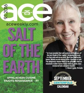 ACE Magazine's cover story on Ronni Lundy: " Ronni Lundy's Victuals among the year's best food books ."