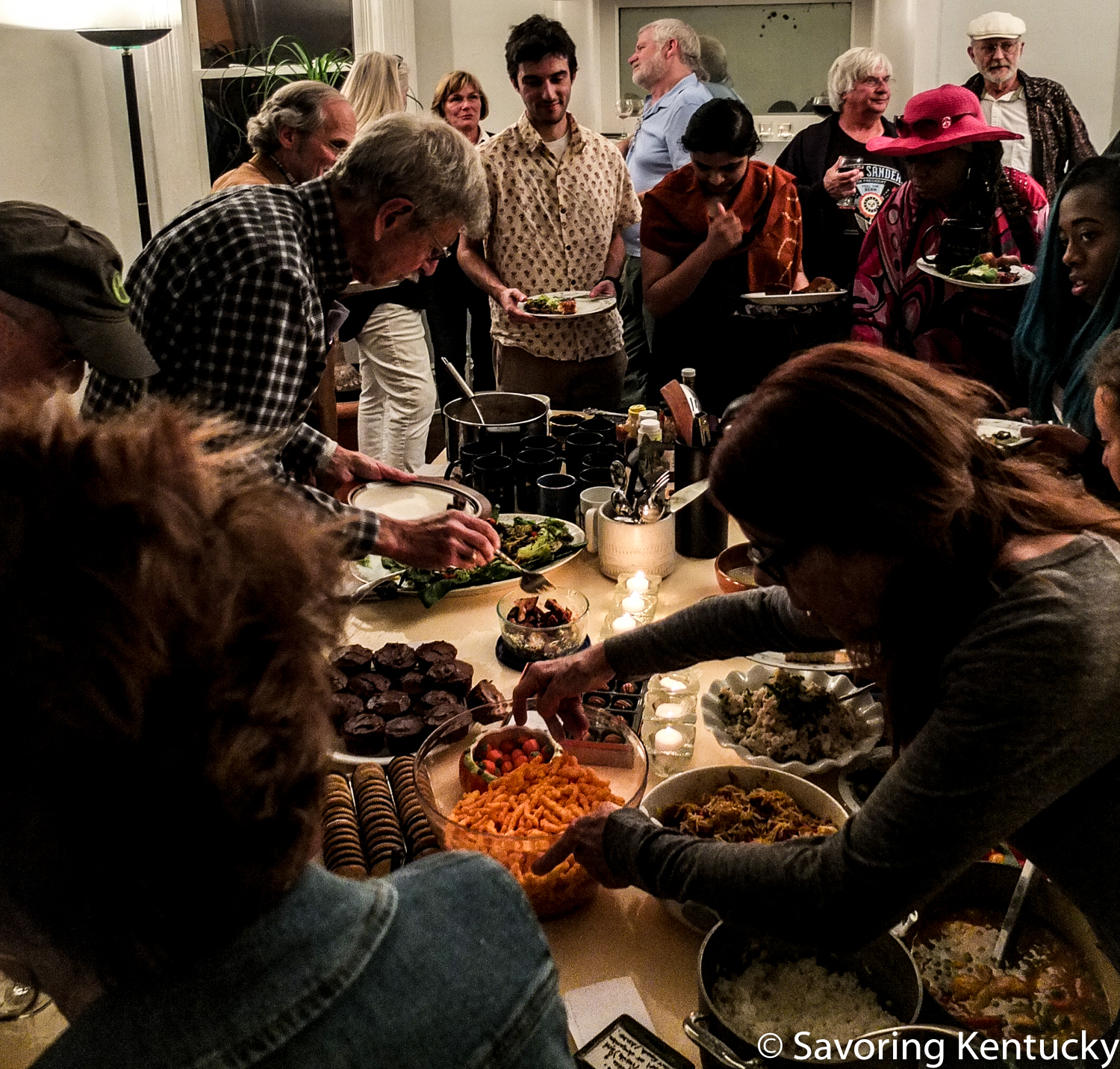 Part of the Cornbread Supper community, November 7, 2016.