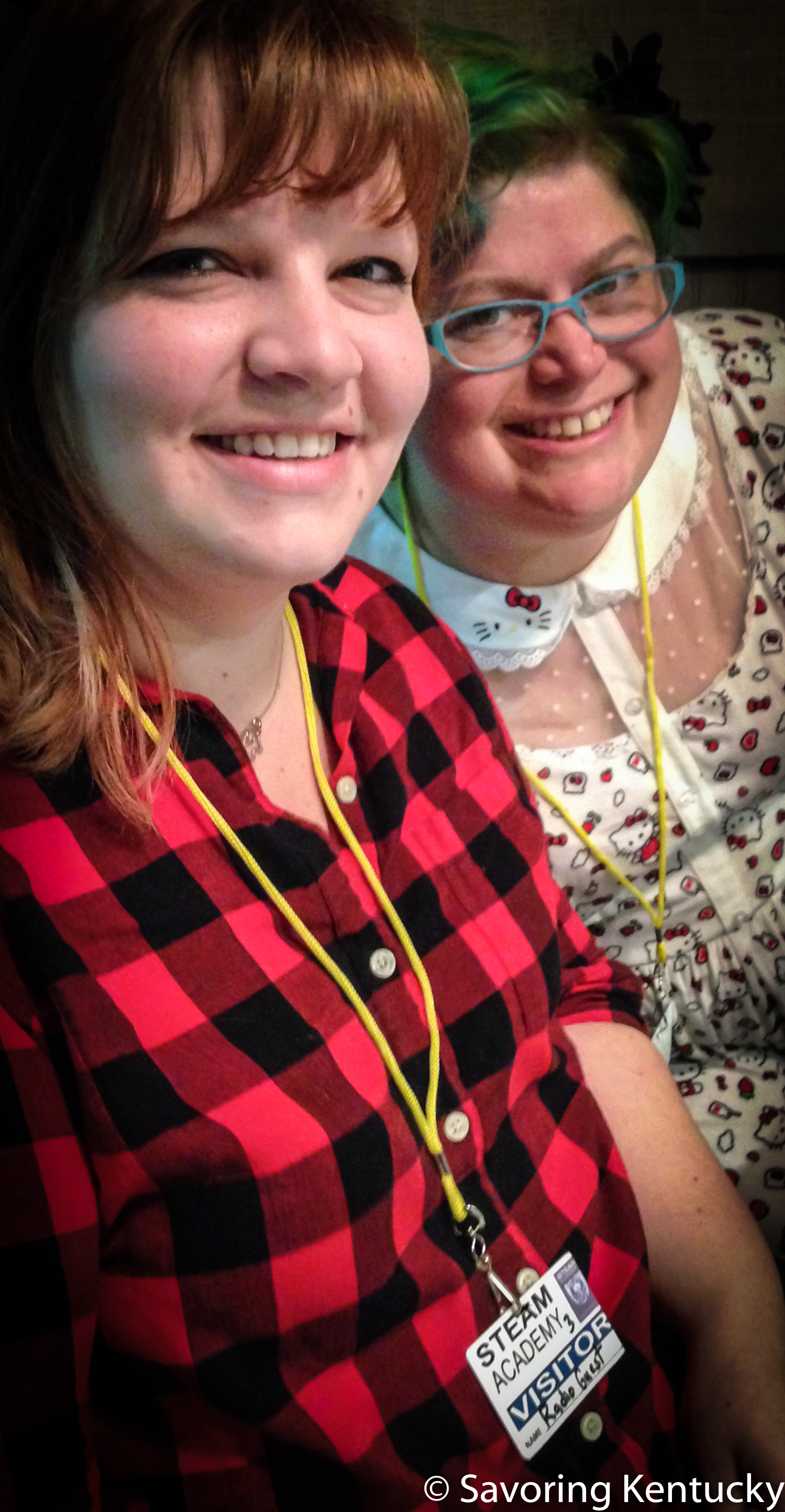 Ashley Minton, left, and Sarabeth Brownrobie