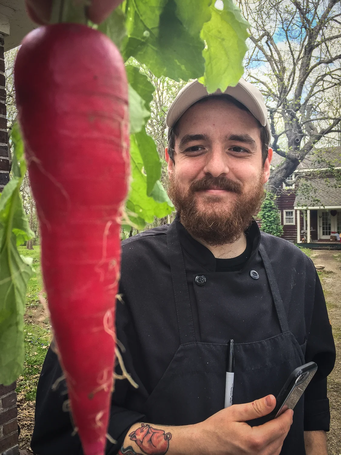 Chef Tyler McNabb, Holly Hill Inn, Midway, Kentucky. Photo credit: Ouita Michel.