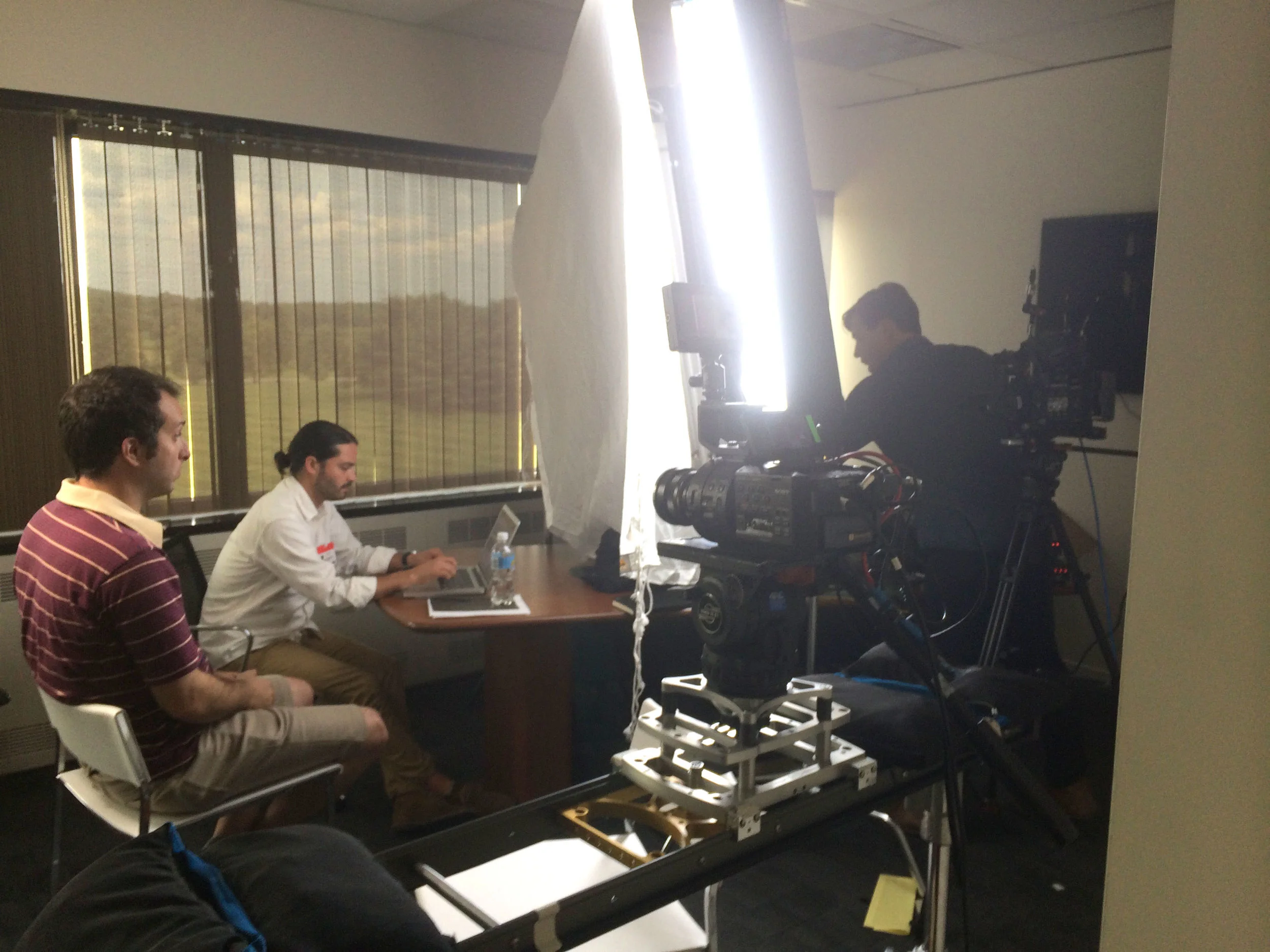 Client: YouTube/J&J/Vacationland (Snap from set)