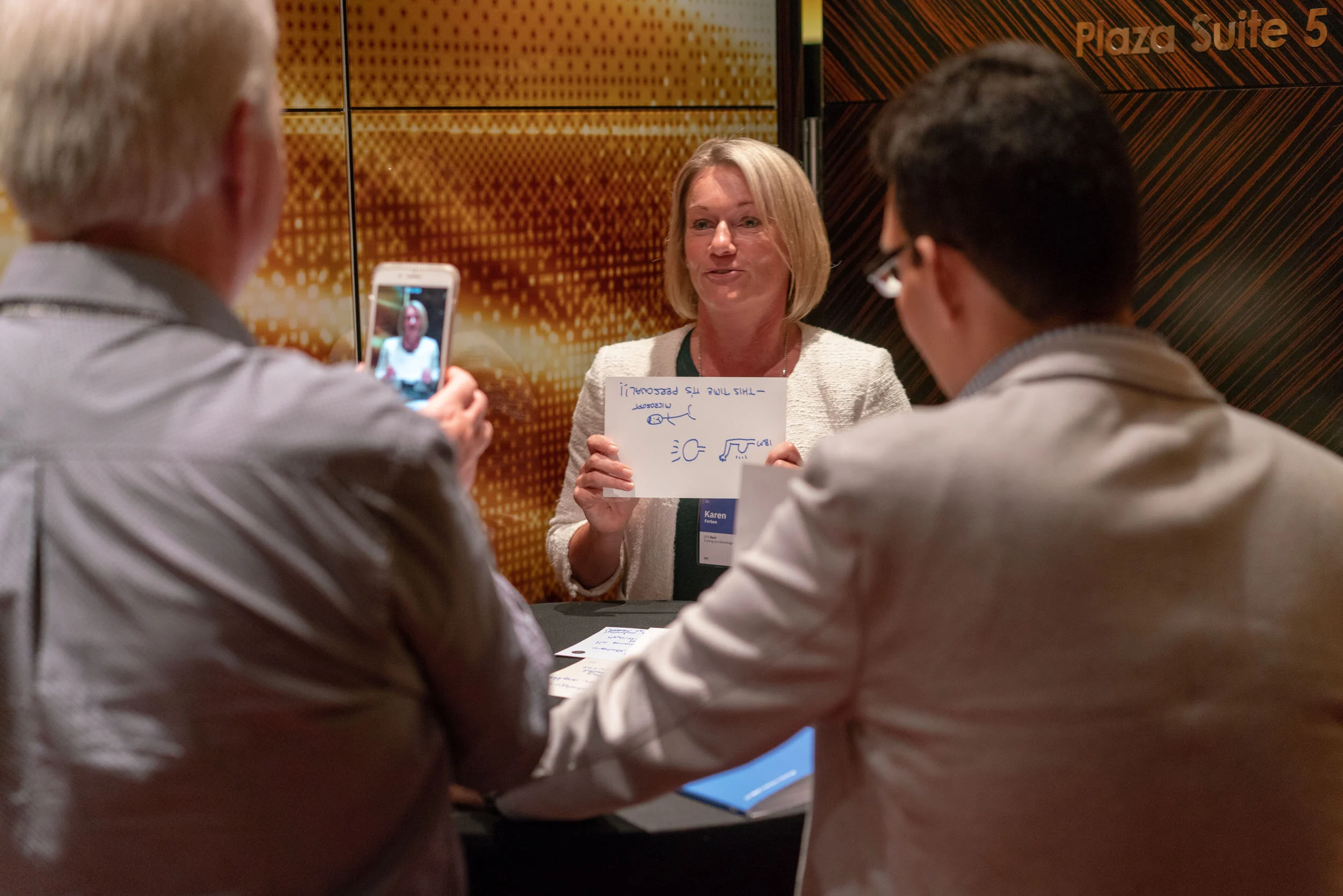 After creating their personal narrative, attendees filmed a short video of why the strategy was best for their clients, best for their teams and best for them.