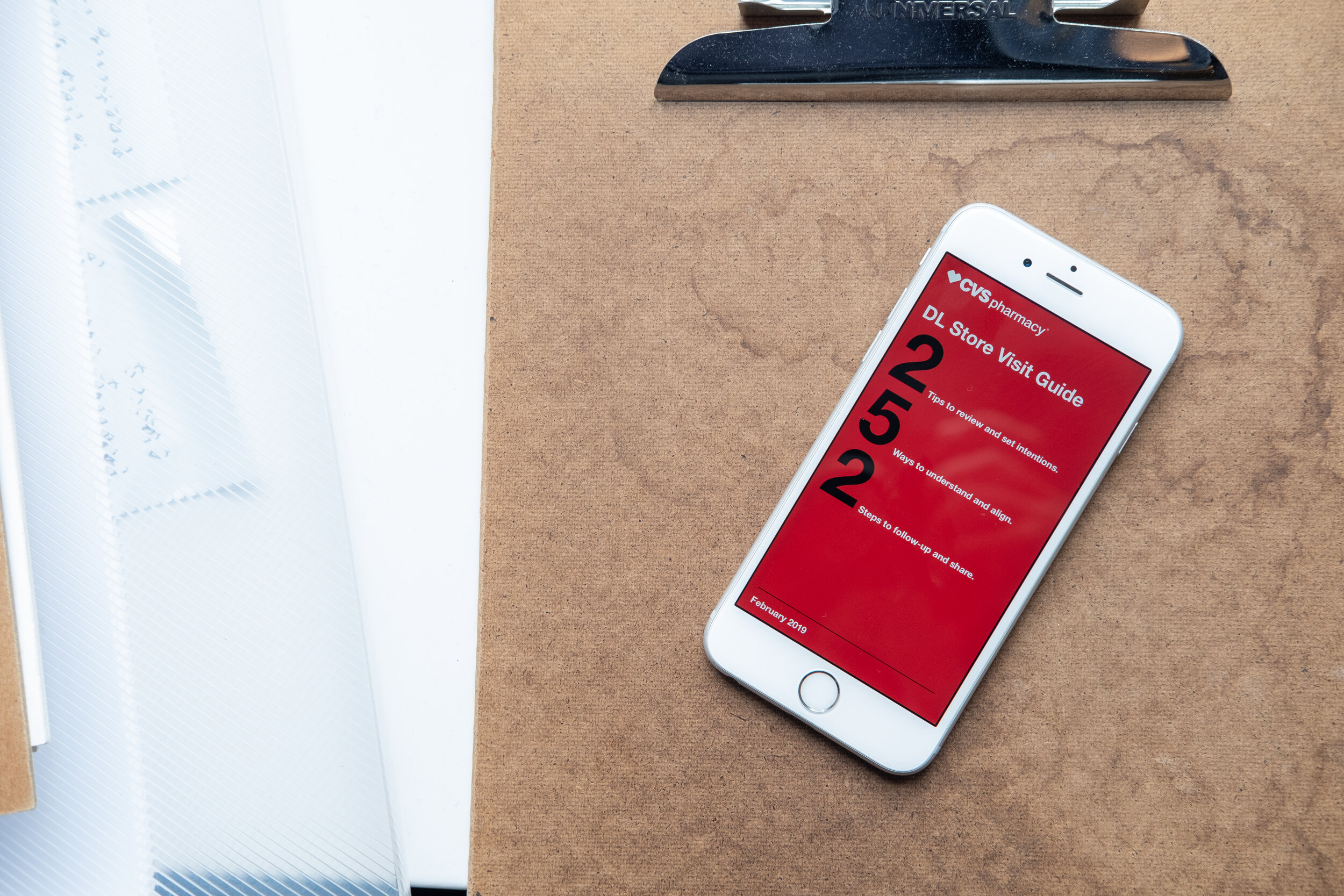 We suggested an app to help with store visits to their district leaders, which gave them more autonomy then checklists and operational reviews, leading to a more human experience.