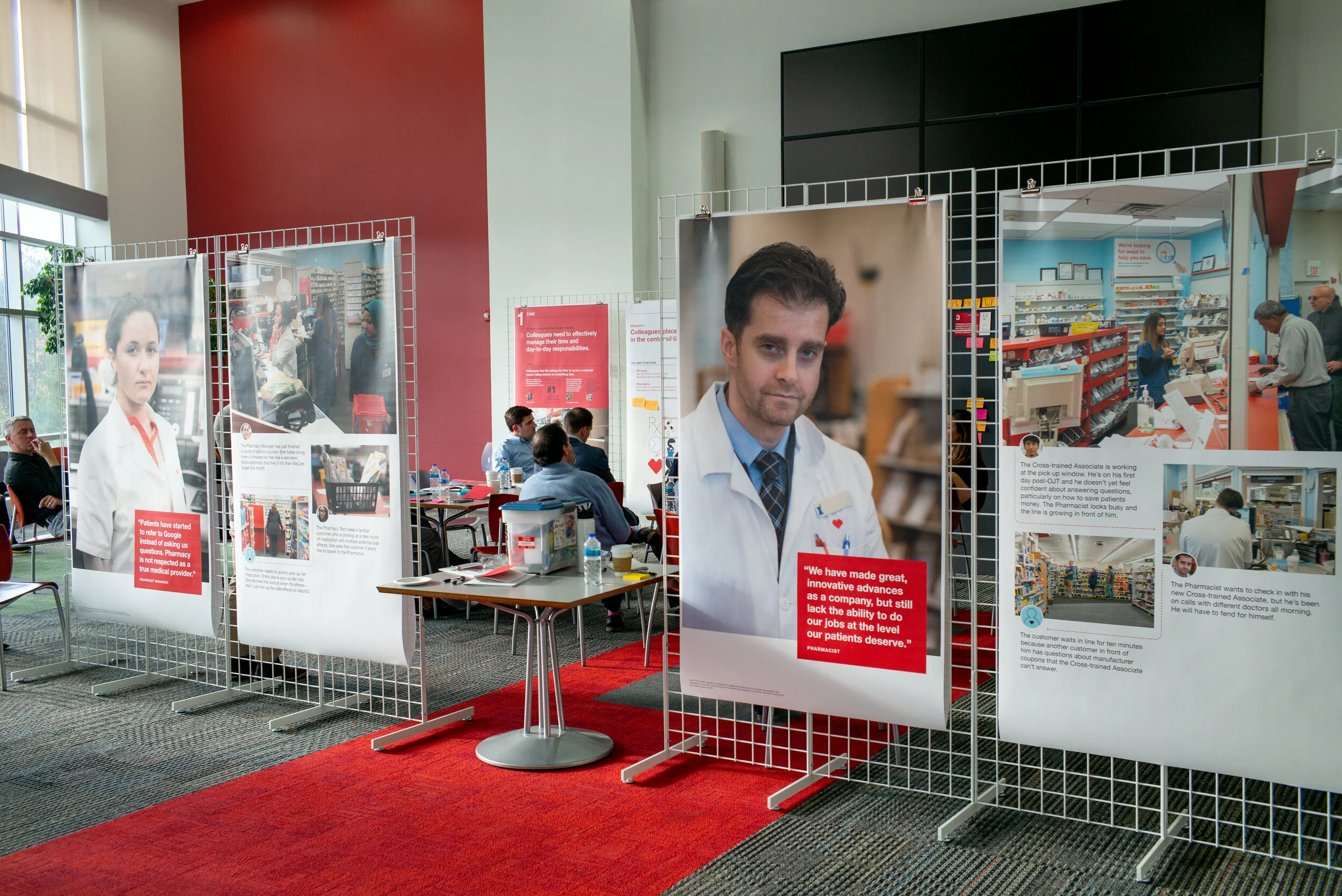 After several months of research, we shared our learnings in the form of an exhibition our clients could experience, complete with large-scale images of retail employees, sounds from the stores, and direct audio quotes from on-the-ground interviews,…