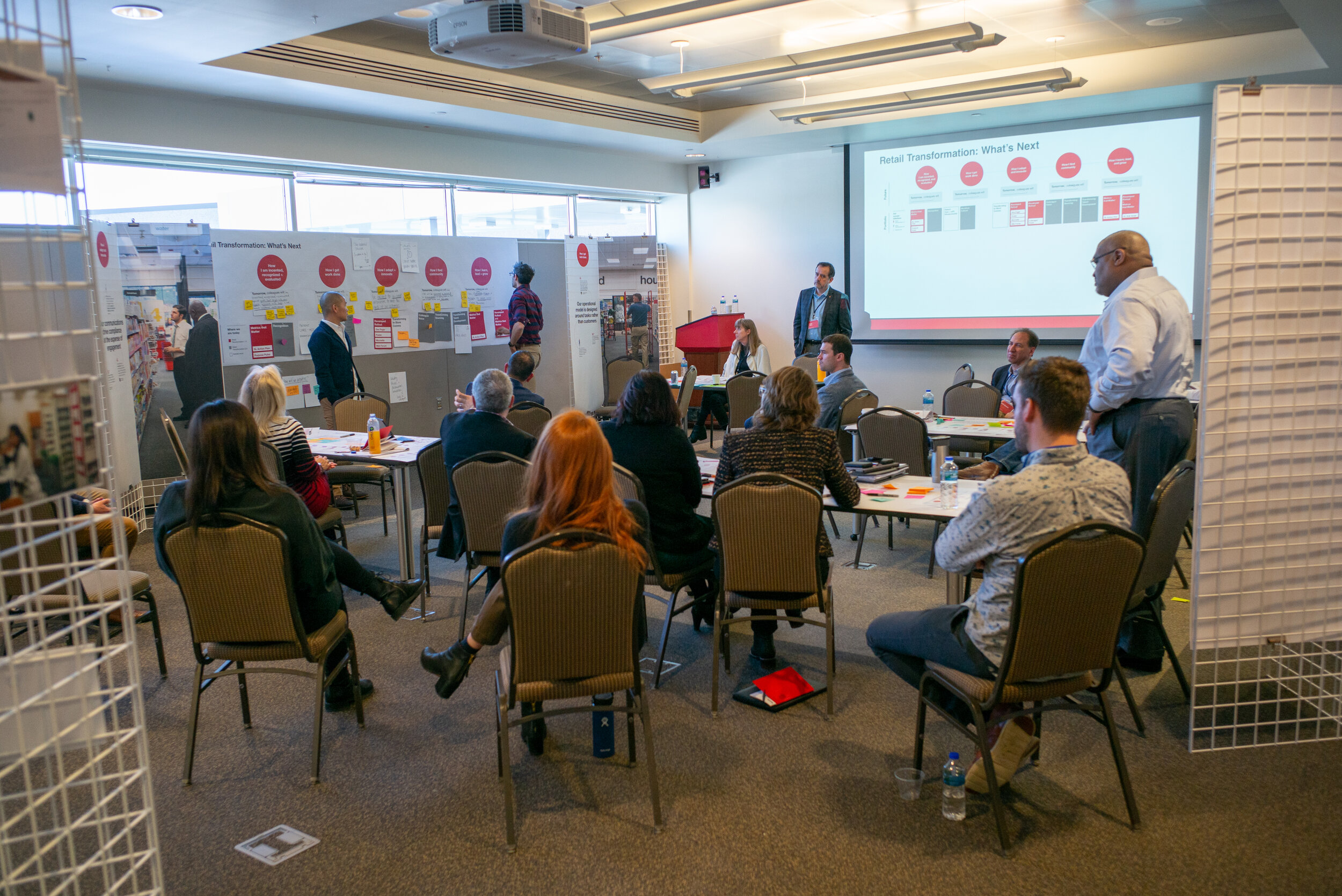 The project concluded with prototypes to scale throughout the company, and recommendations to move forward with.