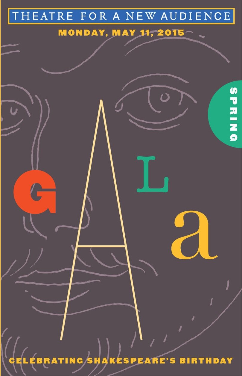 An example of taking an identifiable element of a brand (the illustration of Shakespeare) and designed it into something new.