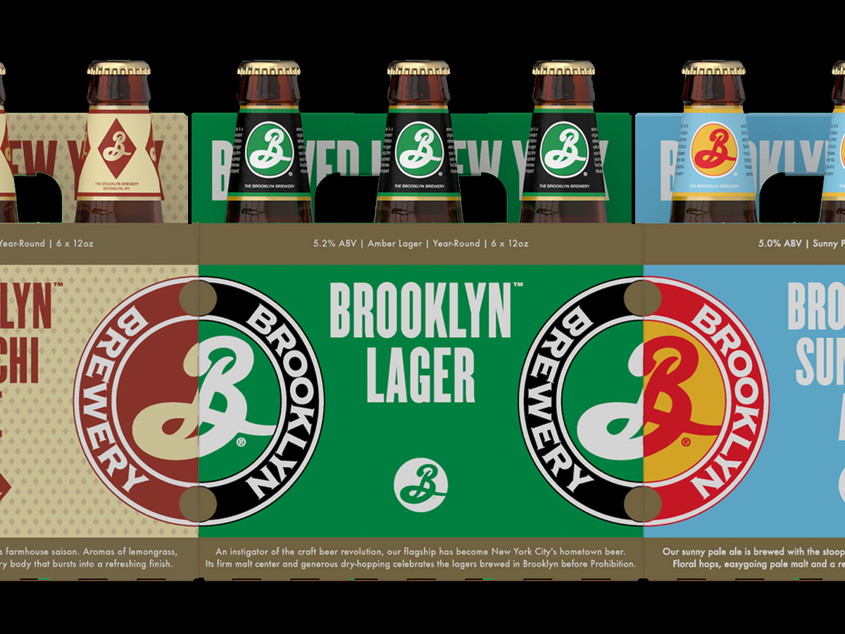 The design worked when any Brooklyn 6-pack was placed next to each other.