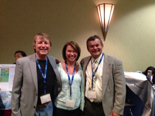 Dr Steven Sinatra and Dr Edward Kondrot at ACIM conference 2014. Two great minds in integrative medicine. Dr Sinatra is a huge proponent of Earthing :)