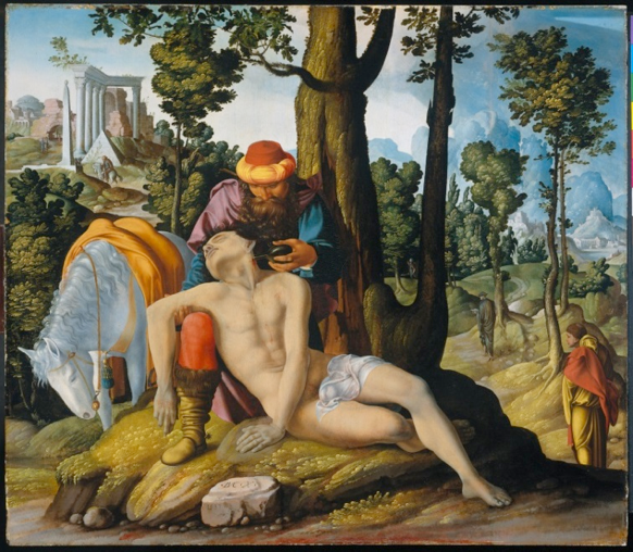 Jan van Scorel, The Good Samaritan , 1537