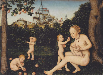 Lucas Cranach the Younger, Caritas , ca 1550