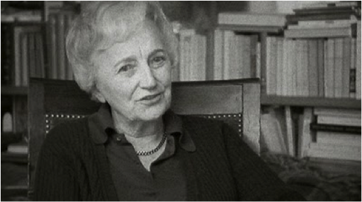 Anne Declos / Dominique Aury at the time she revealed the identity of Pauline Réage