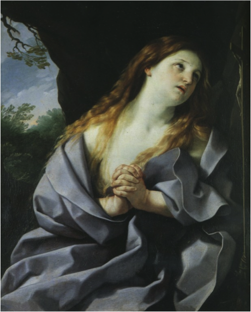 Guido Reni, Mary Madeleine in prayer, 1627