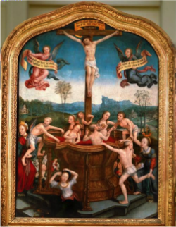 Jean Bellegambe, Mystic Bath of Souls , 1505-10 