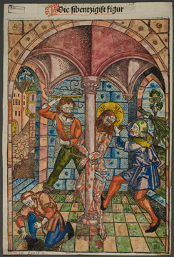 Michael Wolgemut. The Scourging of Christ , 1491. 