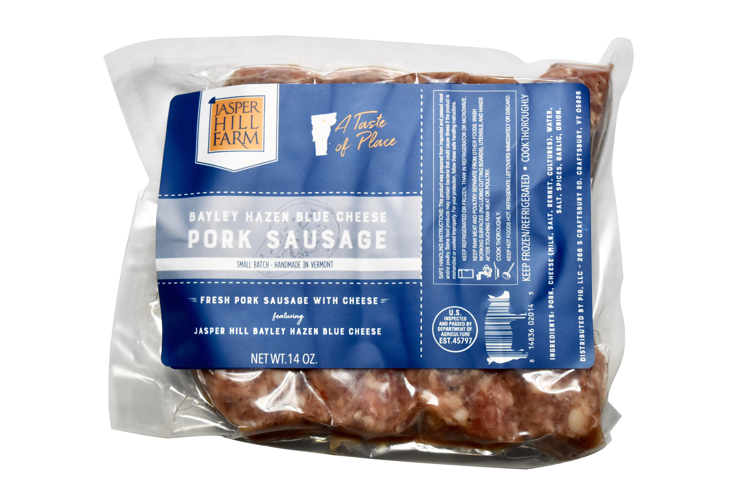 Blue Cheese Sausage Jasper Hill Farm