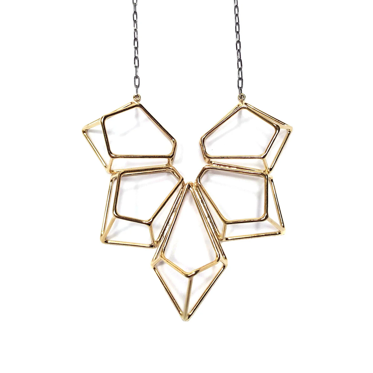Crest Necklace Gold Plate Sterling Chain.jpg
