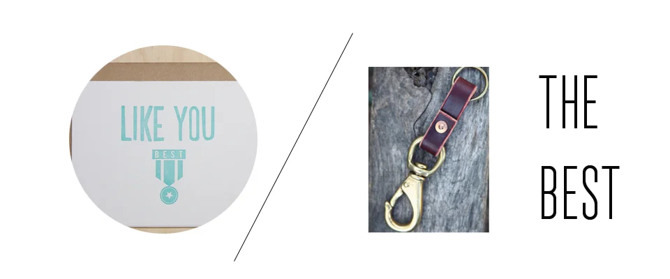 Let the special guys in your life know just how great they are! A classic lanyard and medal card will do just that.