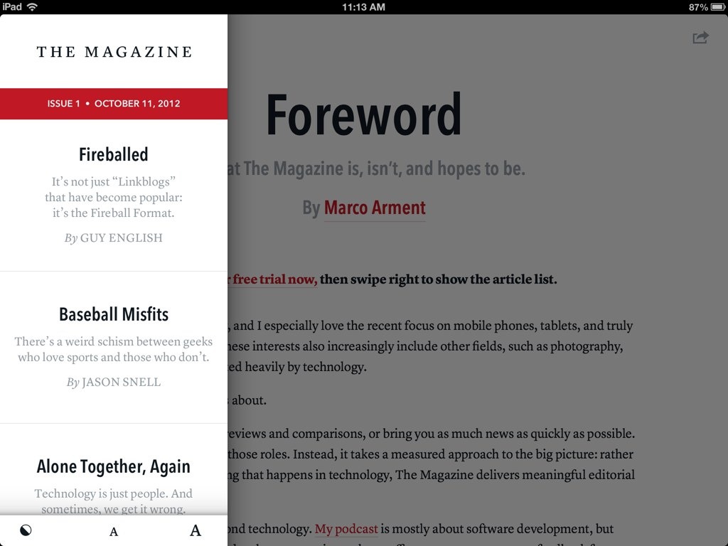 The future of magazines? You decide.