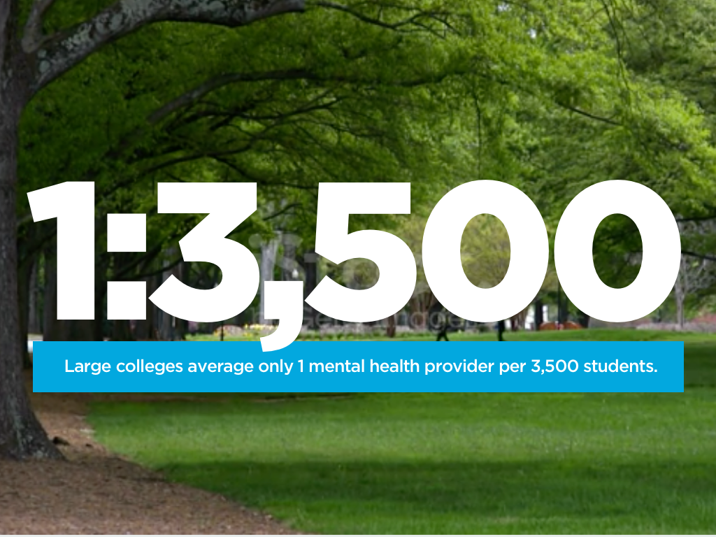 Colleges simply aren't prepared. (iStock video background)