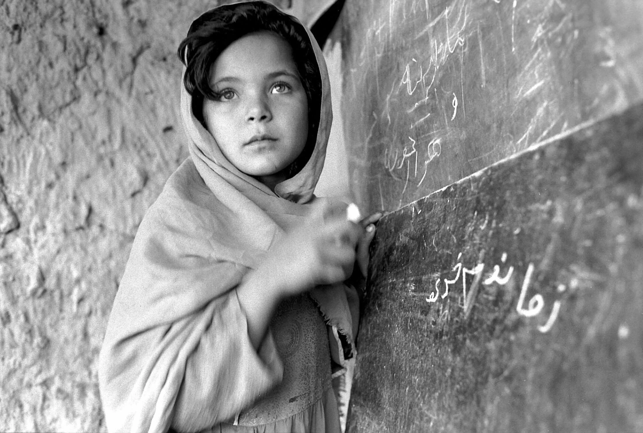 Afghan Girl in Classroom. Source: UN Photo