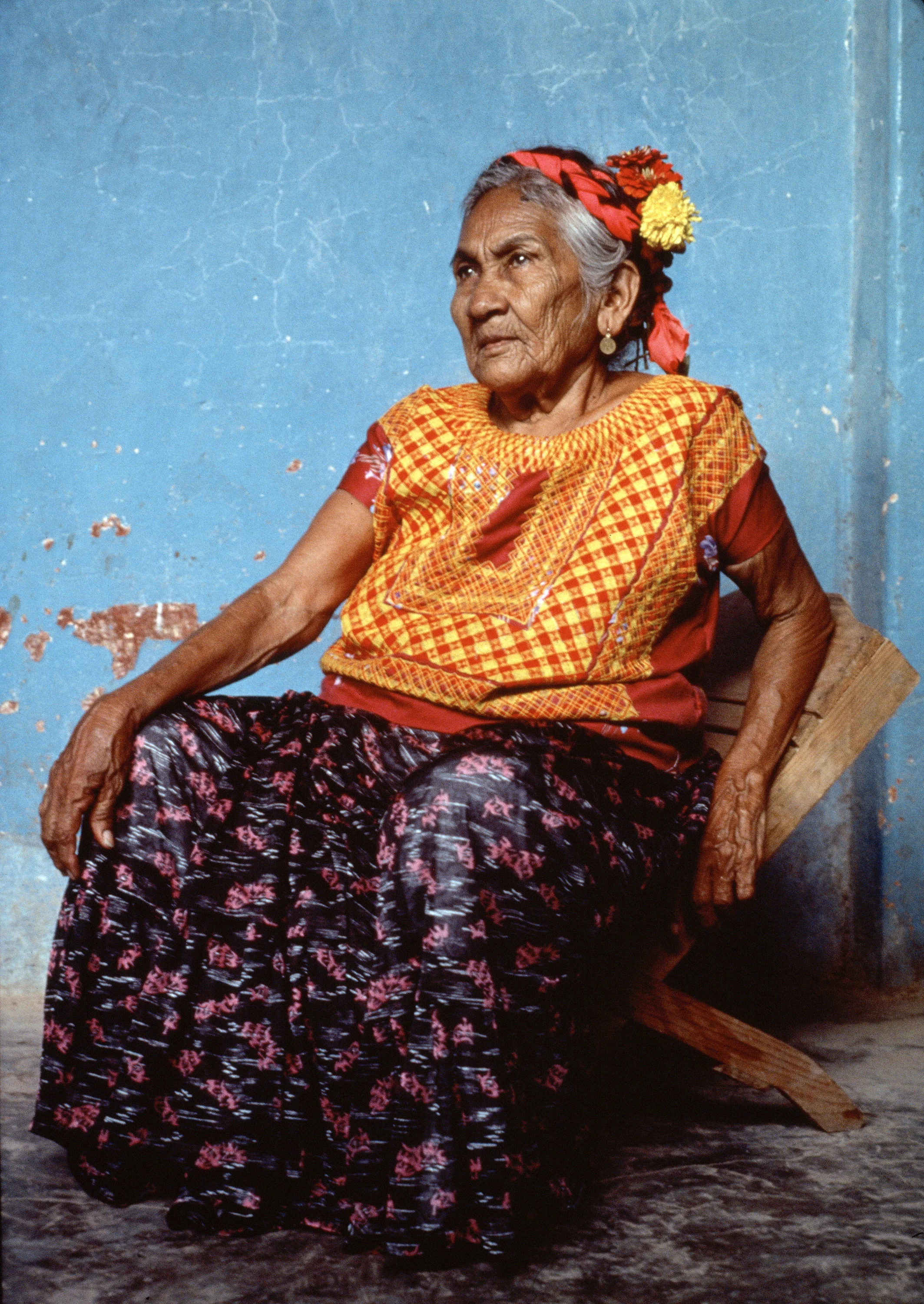 Zapotec Indian Woman in Juchitan, Oaxaca, 1990. Source: UN Photo/F. Keery