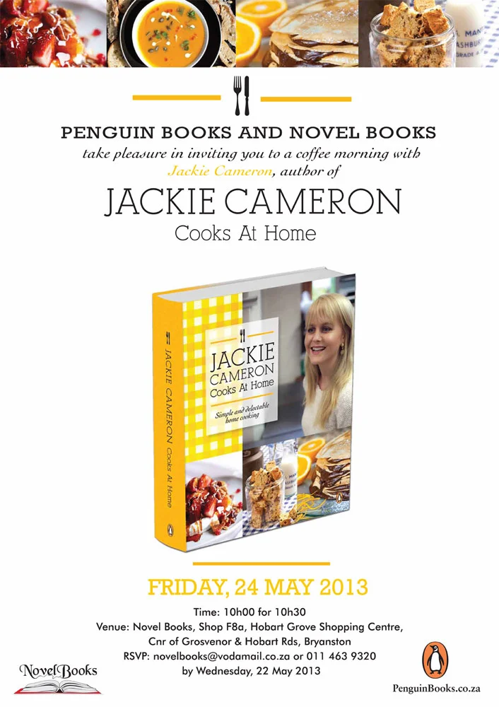 Coffee morning at Novel Books with Jackie Cameron... click to enlarge.