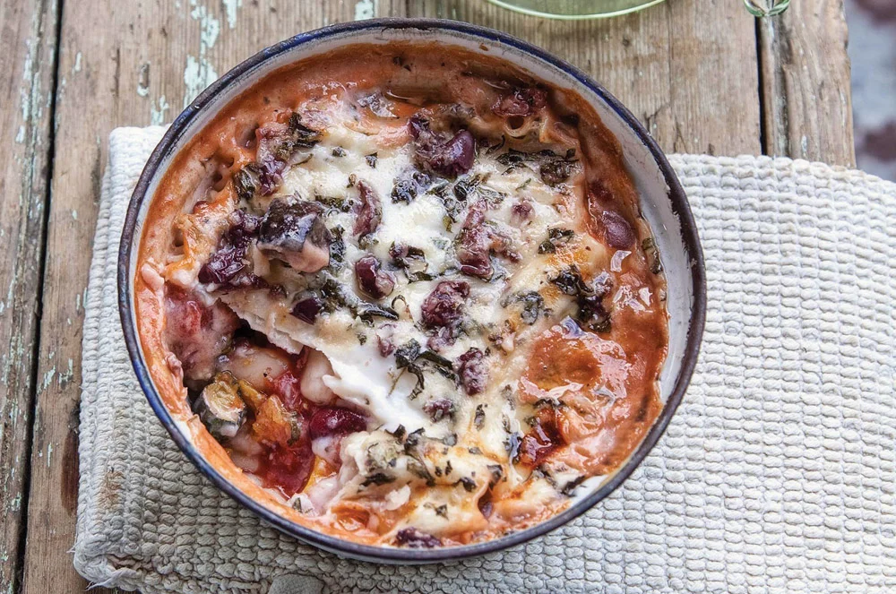 Vegetable and Bean Lasagne
