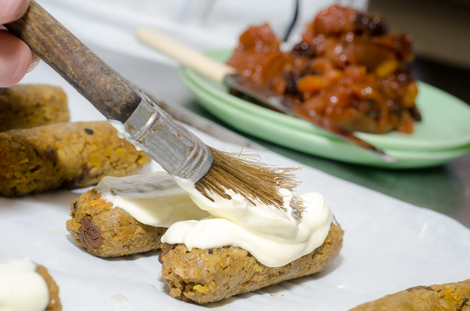 Mince Bobotie Rolls with Homemade Chutney
