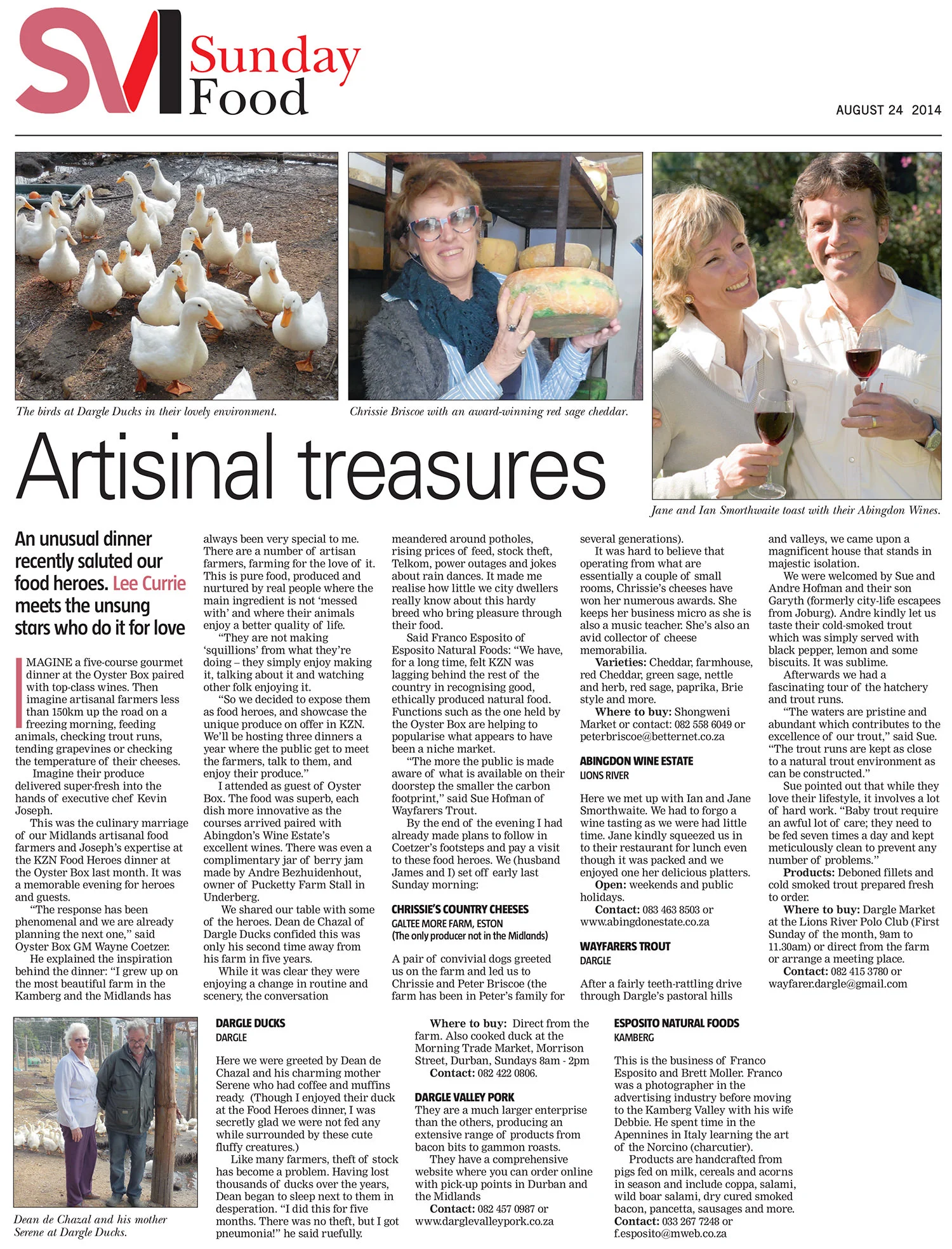 KZN Food Heroes 2014