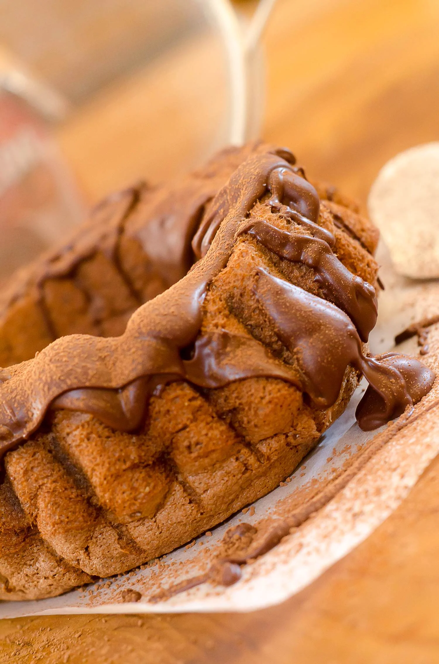 Cocoa Angel Cake