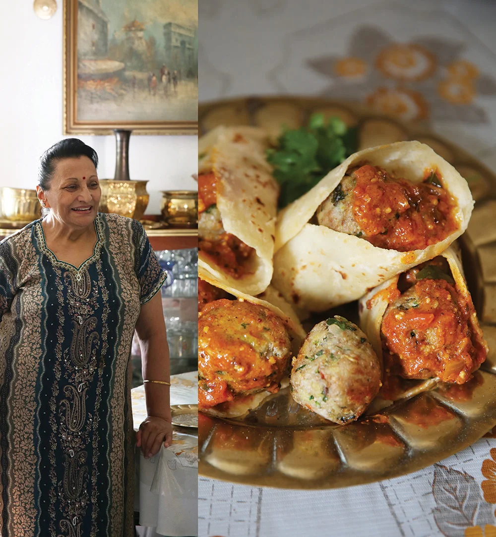 Asha’s Banana Kebabs in Curried Gravy