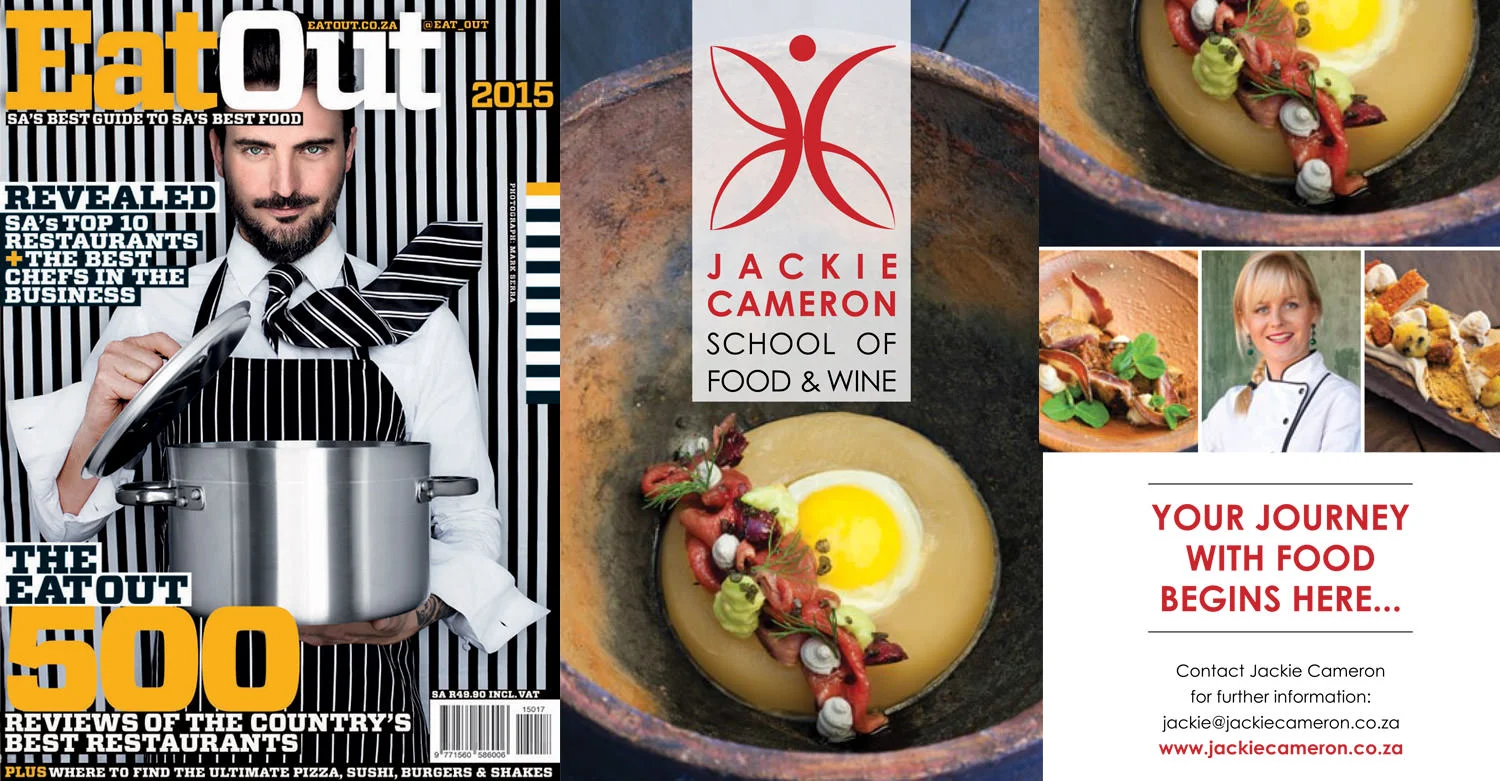 Eat Out 2015... Look out for the Jackie Cameron School of Food & Wine!