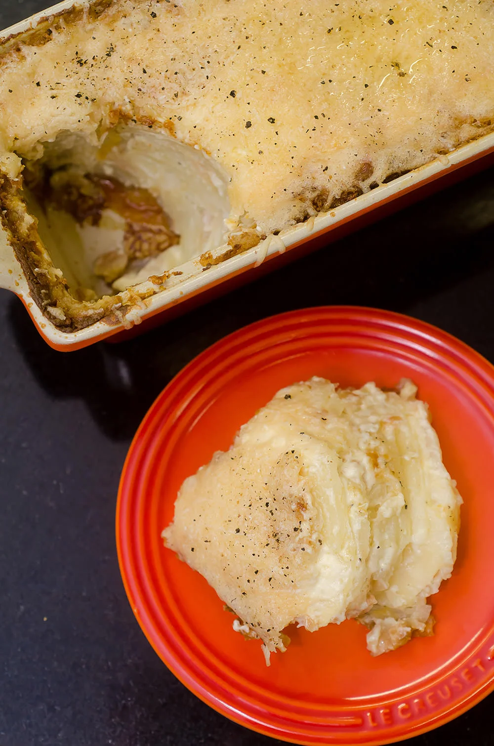Potato and Almond Bake