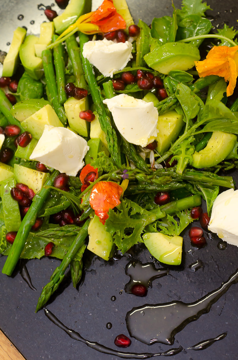 Avocado and Asparagus Salad