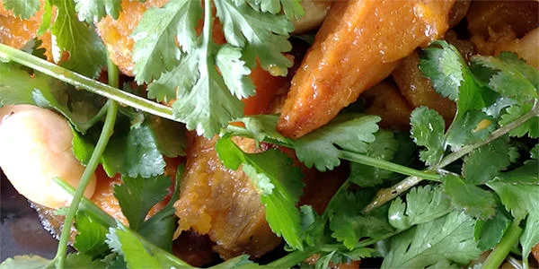 Roasted Butternut and Ginger Butterbean Salad